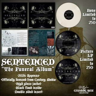 SENTENCED - Funeral album LP bone